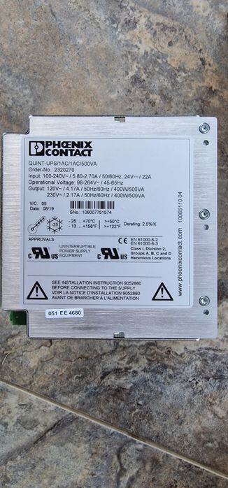 UPS  Pheonix Contact