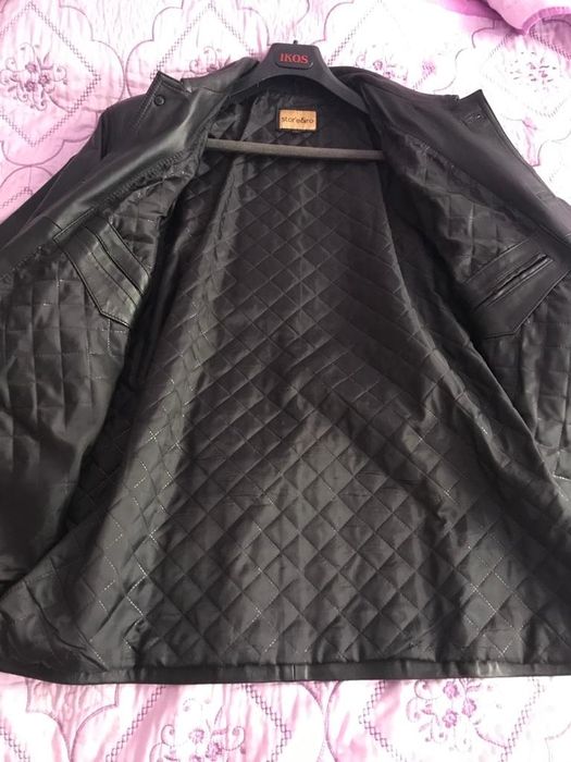 Haina,geaca piele barbateasca