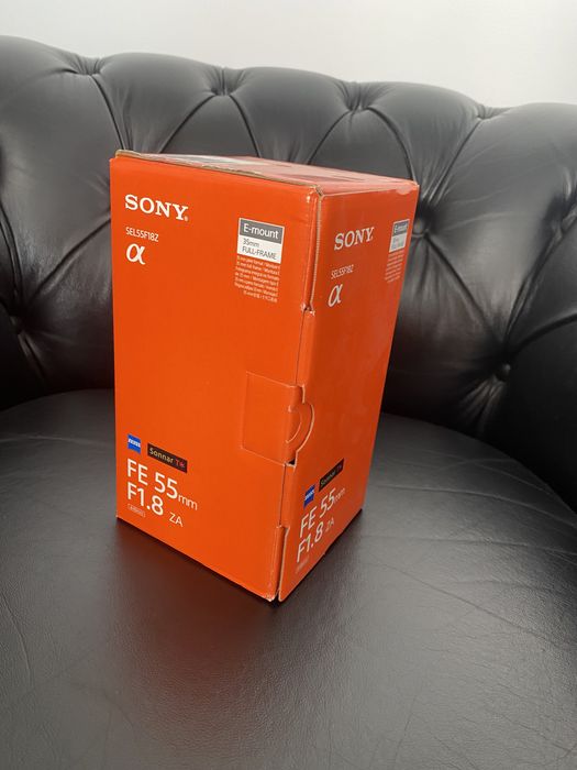 Obiectiv Sony, SEL55F18Z, FE 55 mm, F1.8 ZA, Nou sigilat