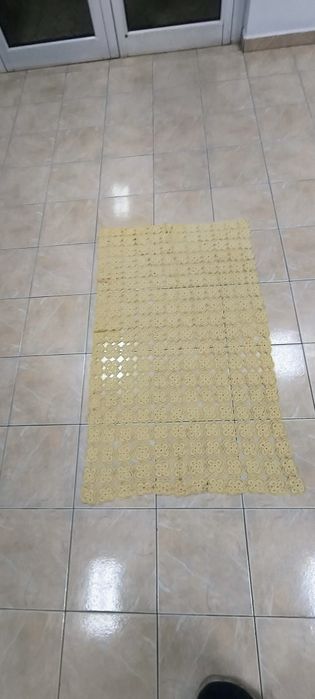 Покривки,карета и подложки плетени на една кука!