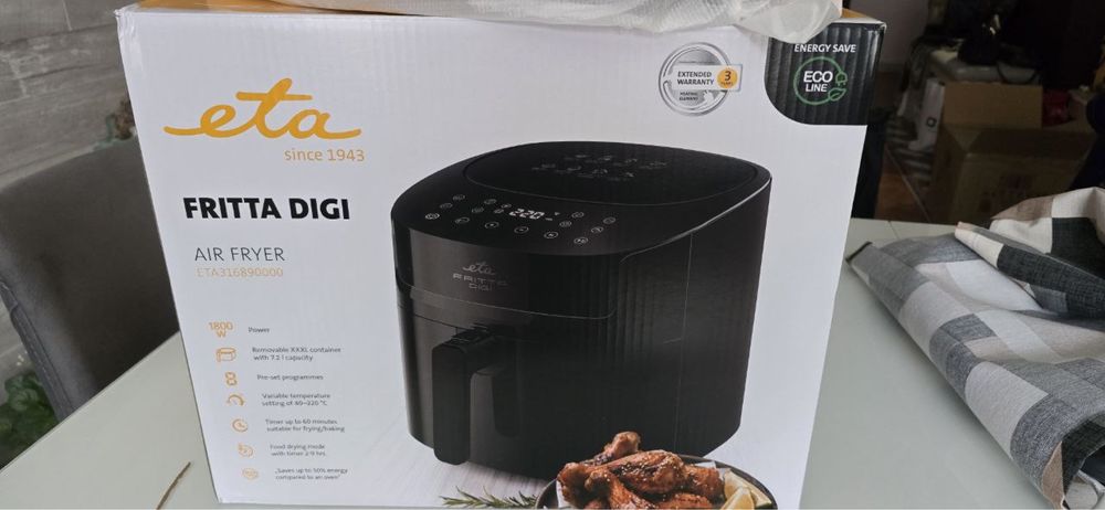 ETA  Air Fryer фритюрник с горещ въздух