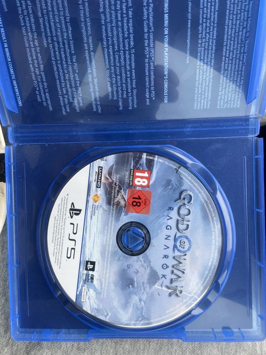 Disc ps5 god of war.