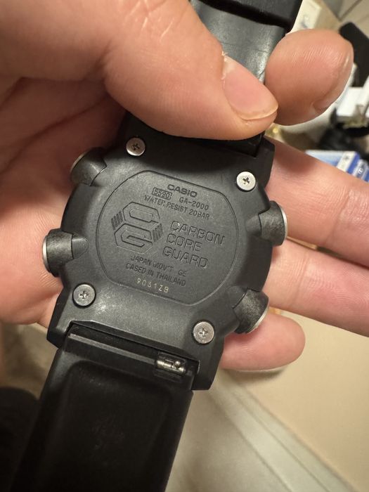 Casio G Shock GA-2000-1A9ER