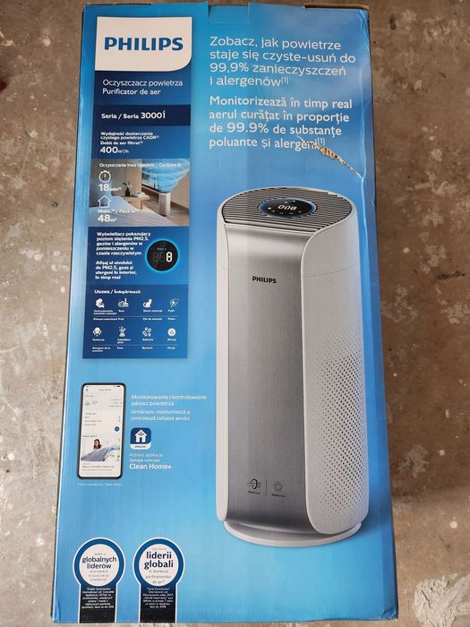 Purificator Aer NOU Philips 3000i 48m²