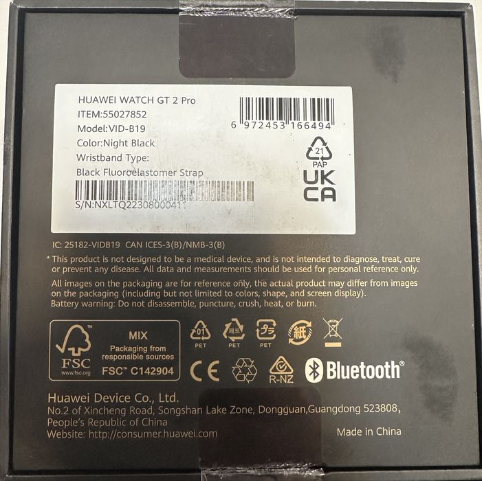 Huawei watch gt 2 pro