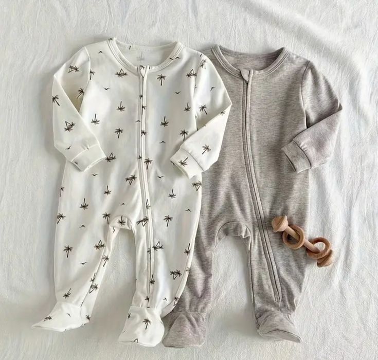 Ромпъри с цип за бебе 0-3 и 1-3 м