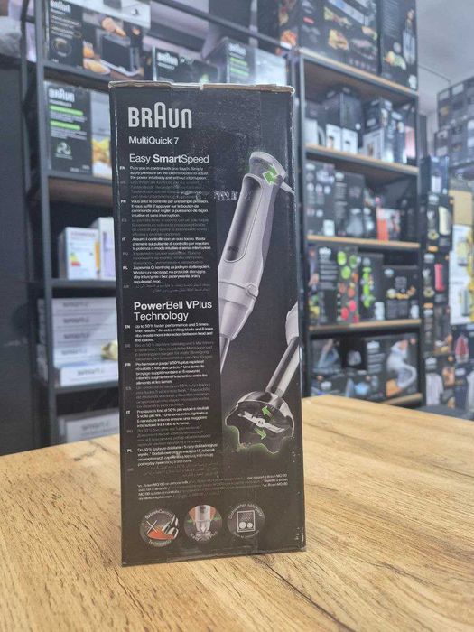 Погружной блендер Braun MQ7000/smart speed/1000Bt