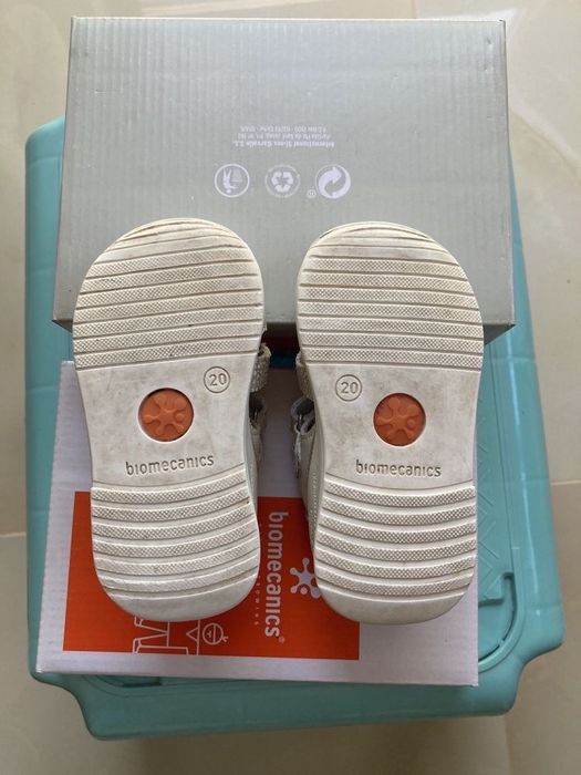 Детски сандали от кожа Biomecanics 20 номер