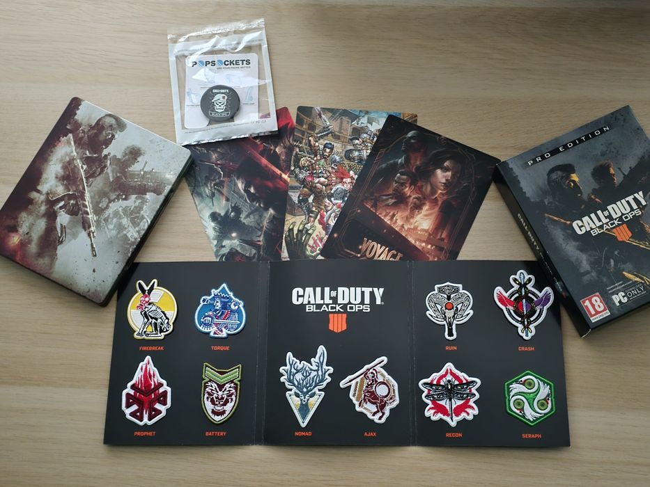 Steelbook Call of Duty BO4 + 6 Carcase PC (Fără CD Key)