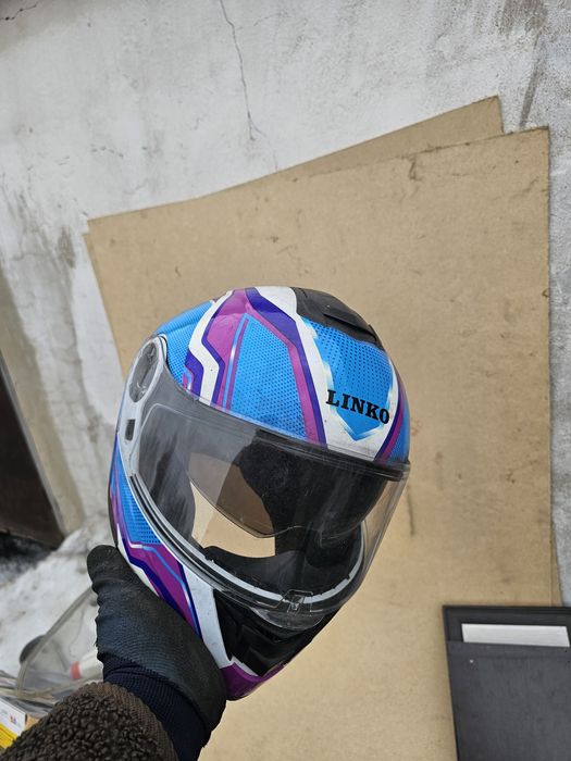 Шлем модуляр и кроссовый