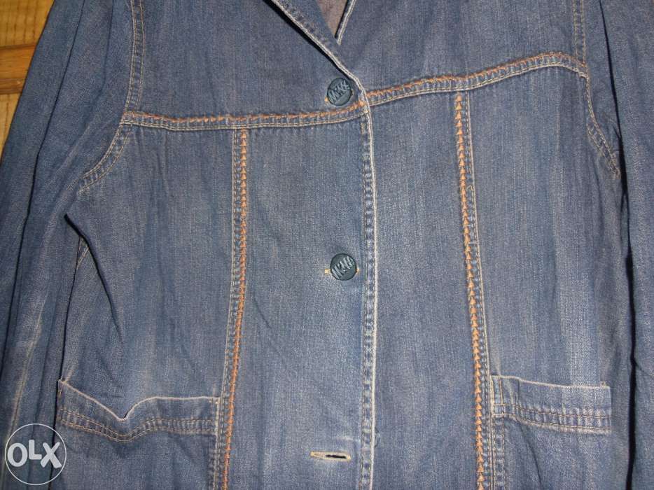 pardesiu larg din DENIM