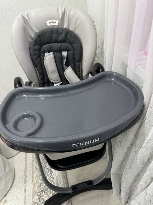 Детский стульчик для кормления- шезлонг Teknum