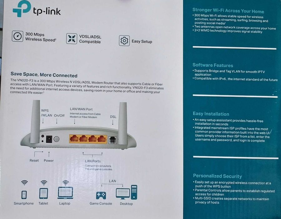 Wi-Fi  роутер tp-link