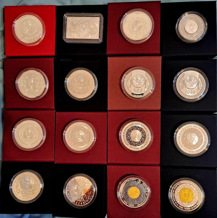 Коллекционные монеты Казахстана