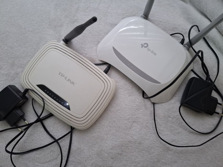 TP-Link рутери –TL-WR840N (2 антени) и TL-WR740N (1 антена)