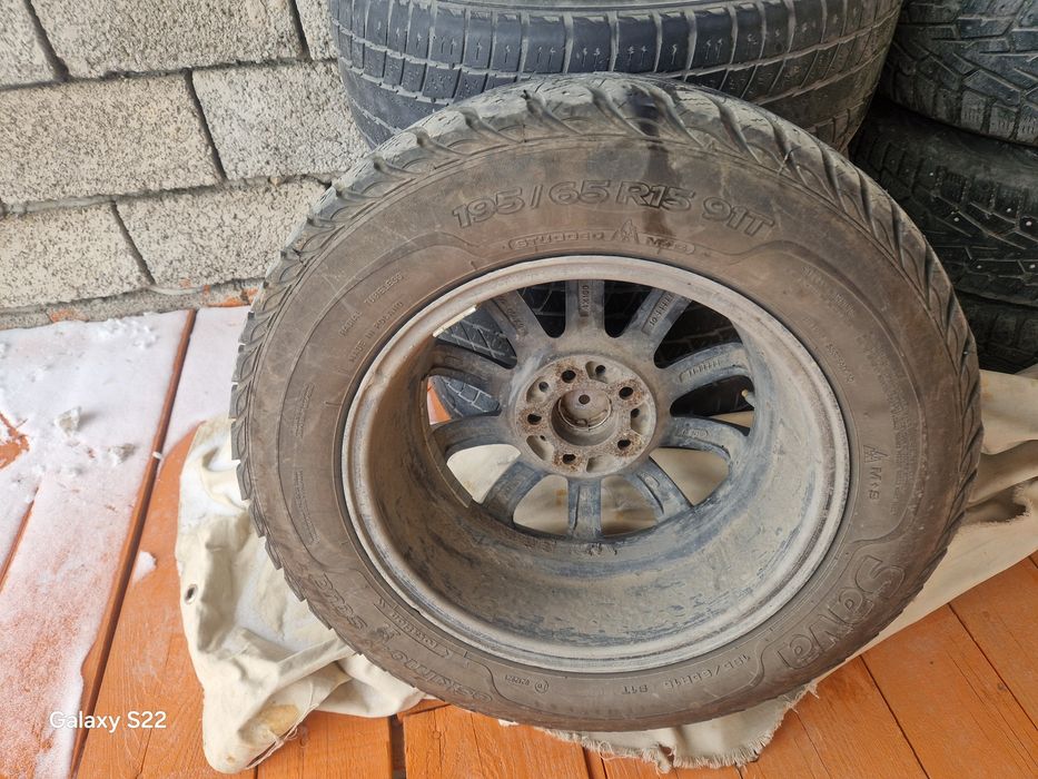 Дискі R 15 сатылады покришкасымен