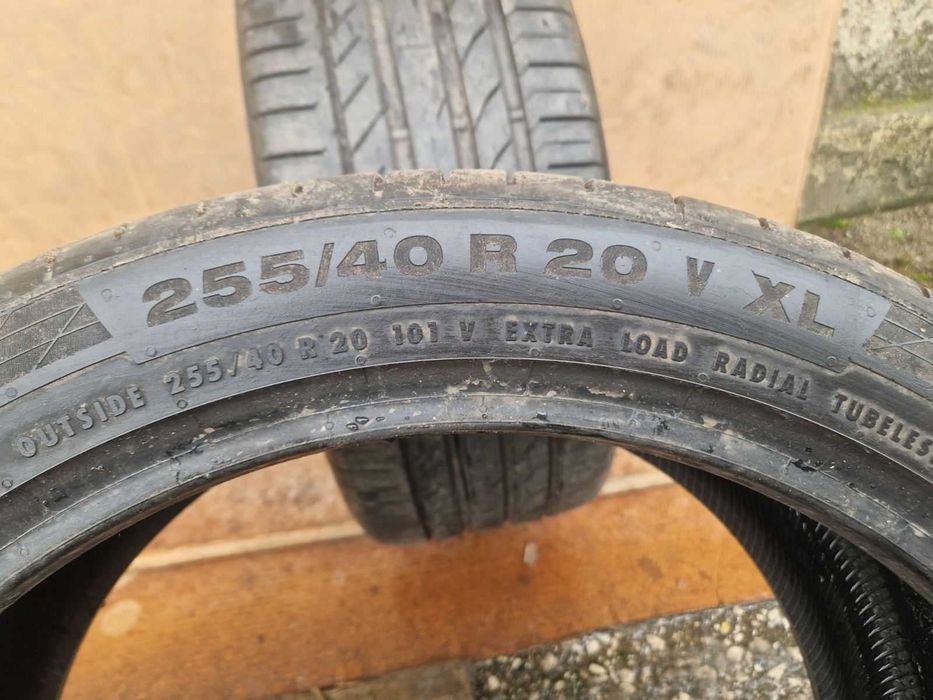 2 Continental R20 255/40 Летни гуми  DOT1021