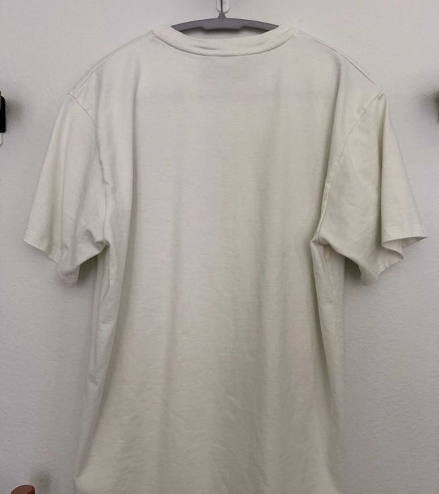 Gucci Blade Abstract Big Box Log Oversized White T Shirt