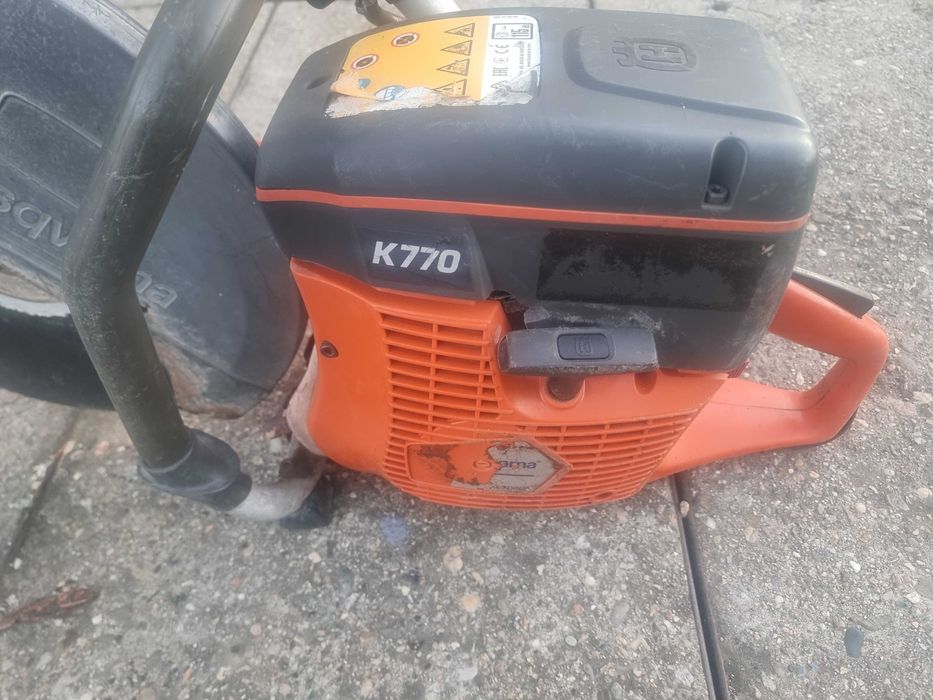 Husqvarna K770 - ръчен бензинов фугорез 350 мм-3.7 kW, 5 к.с.