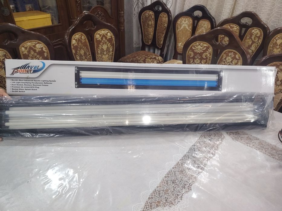 Akvaryum120 узунлги каттрок эни 10 lapa  svet