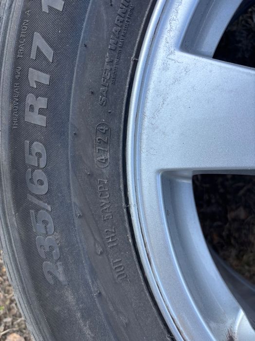 Jante aliaj 5x108 Volvo Ford Focus Mondeo Kuga cu vara 235 65 17