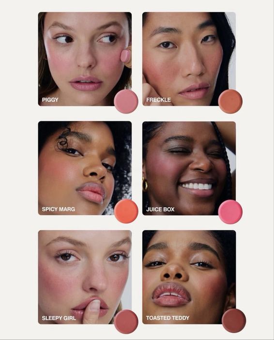 Rhode Blush / Ружове / Руж Pocket Blush Hailey Bieber ружове Rhode