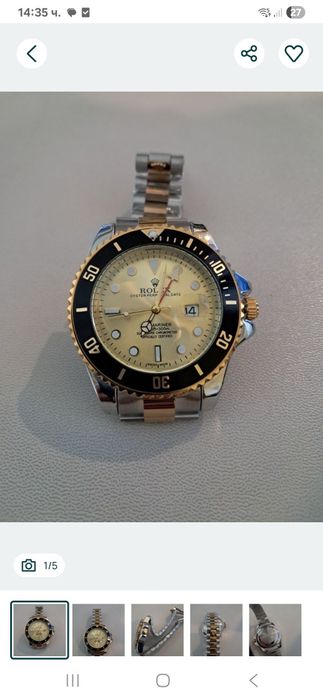 Rolex масивен и стилен