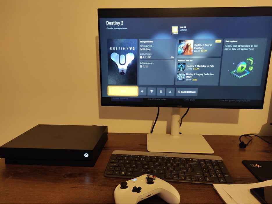 XBOX ONE X 1TB SSD +controller original