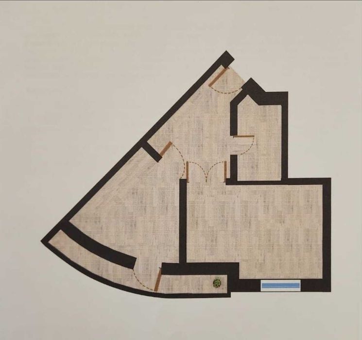 ЖК Obi Hayot 1 комнатная 43м2 Рисовый Базар , Джаркурганская Узбум