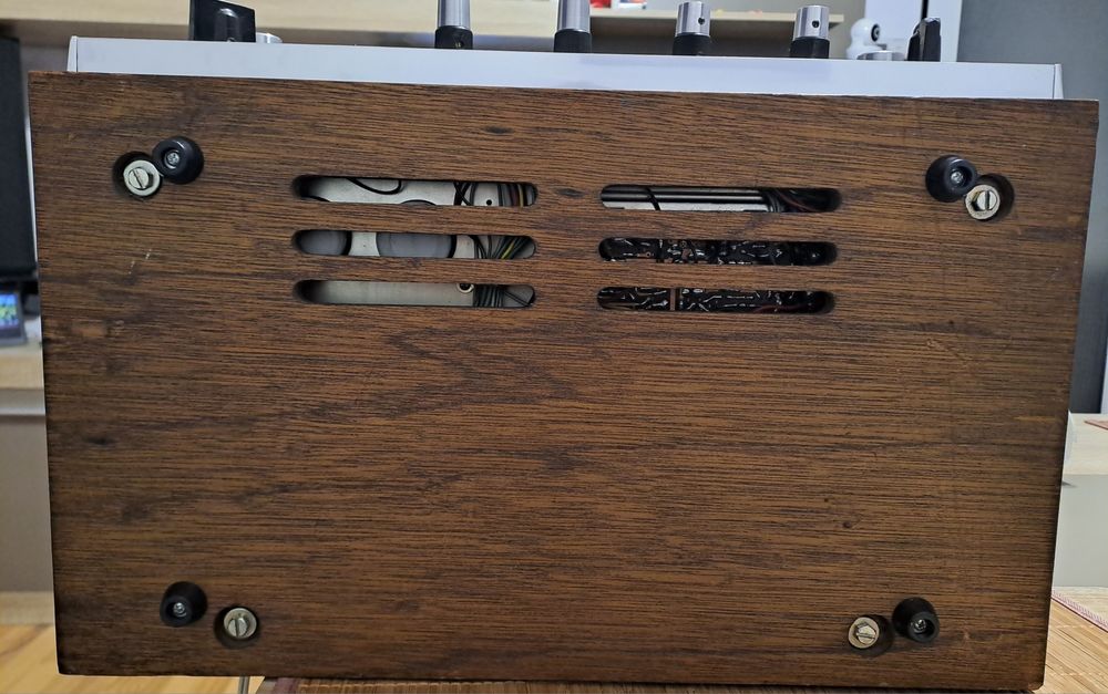 Amplificator receiver vintage SANYO DC-60, 1968, functional