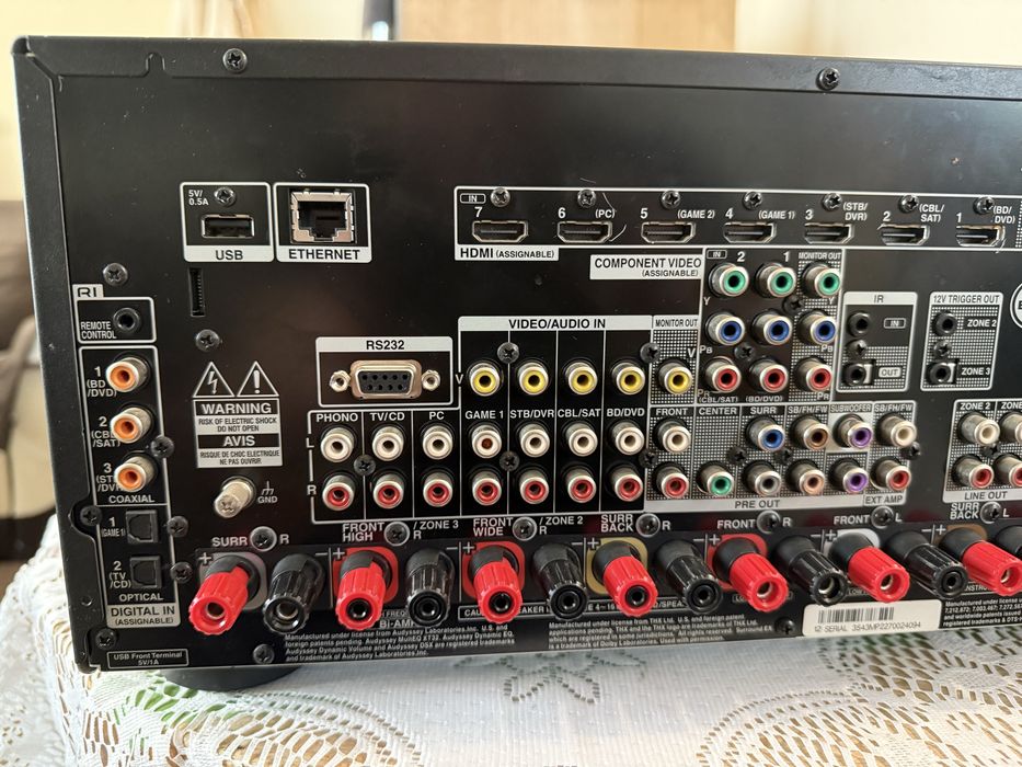 Onkyo TX-NR818 Качествен ресивър