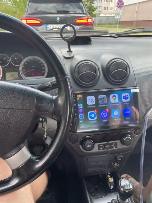 Navigatie Android Chevrolet Aveo Waze YouTube Carplay