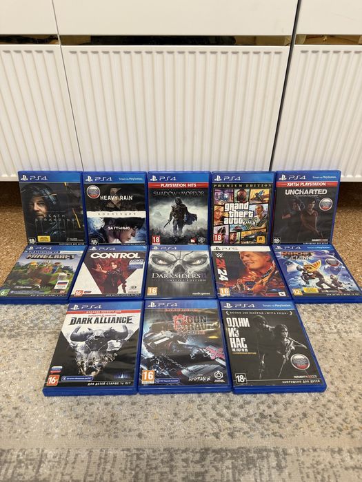 Диски на Sony Playstation 4/5 по самой низкой цене
