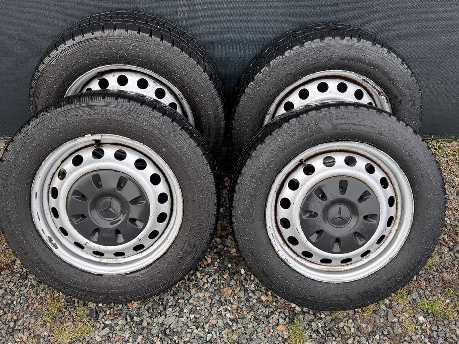Jante 16” cu anvelope 205/65/16c mercedes benz vito