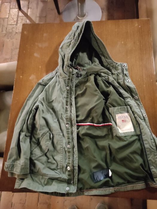 Детско яке комплект с грейка Tommy Hilfiger