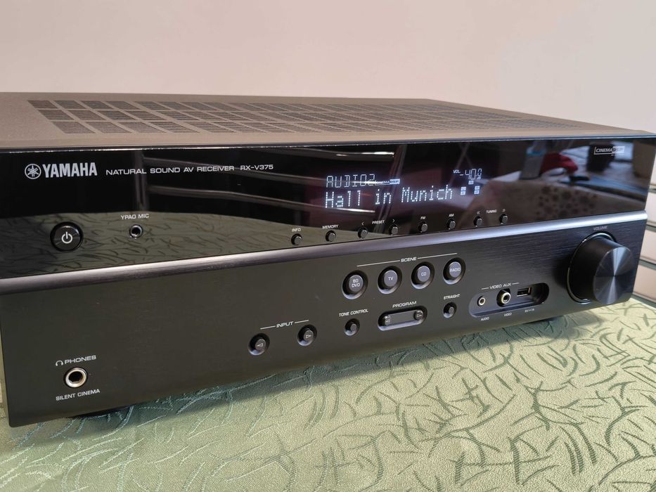 AV Ресивър (усилвател) Yamaha RX-V375 5.1
Ресивър Yamaha RX-V375 5.1