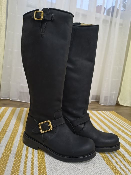 Cizme de piele naturală