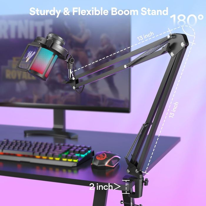 Микрофон для стриминга, игр, звонков.