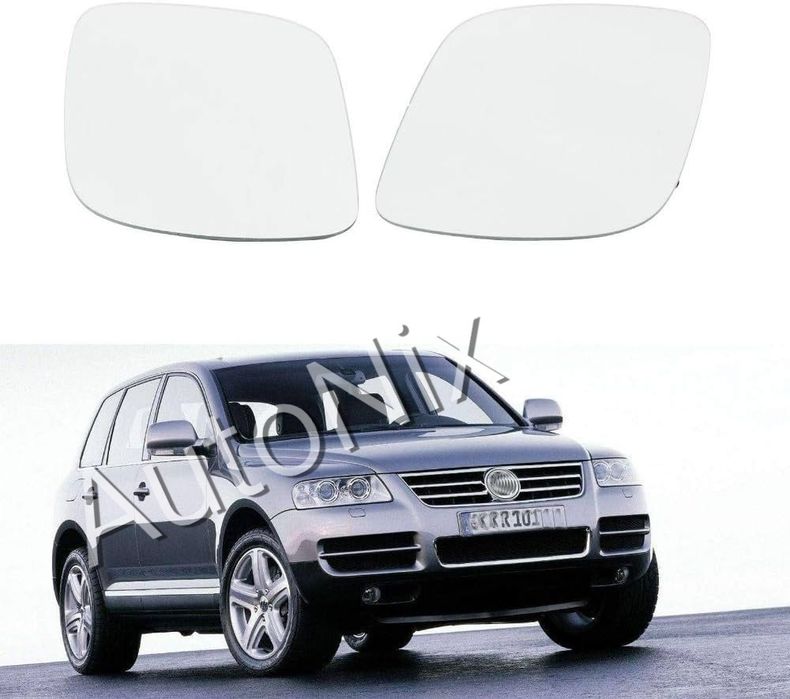 Стъкло за огледало за VW Touareg 7L тонирано за туарег 7л