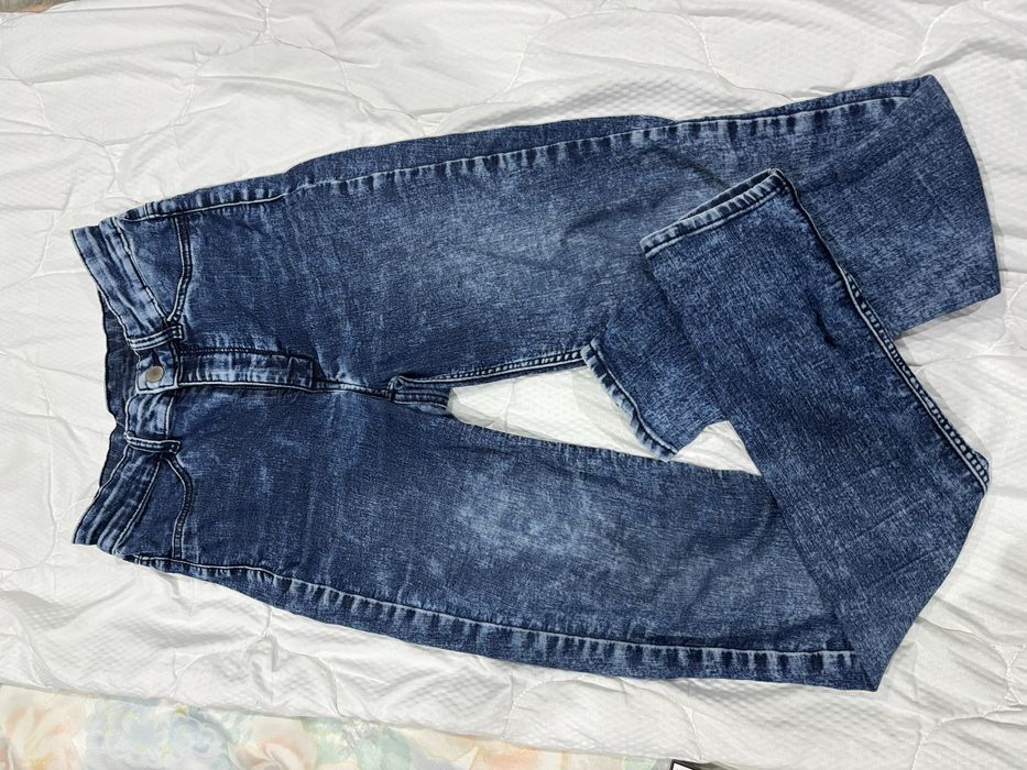 Дамски сини дънки