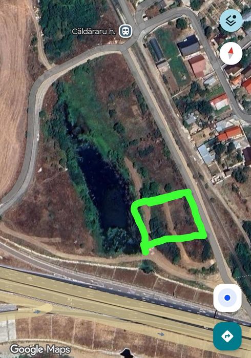 Teren Pallady autostrada soareluiA2 centura A0 gara Căldăraru Cernica