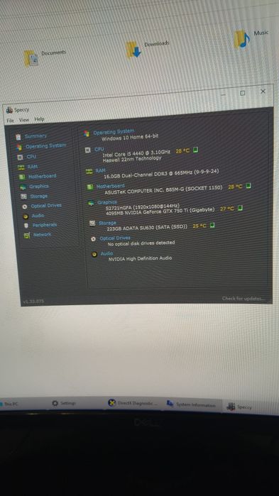 Unitate pc Asus 16 gb