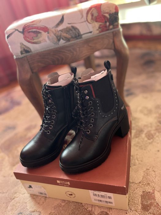 Зимни боти Mustang - естествена кожа 37 номер