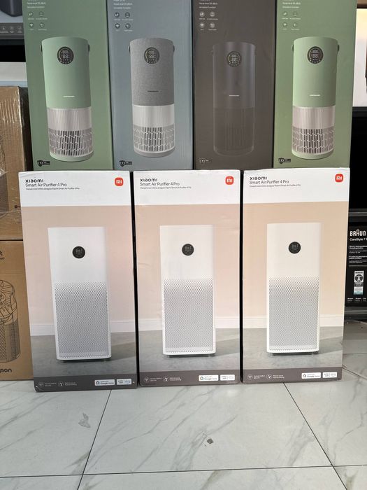 Очиститель воздуха Xiaomi Smart Air Purifier 4 Pro Доставка бесплатно