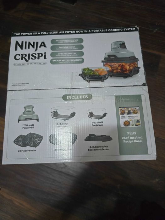 Ninja Crispi cooking