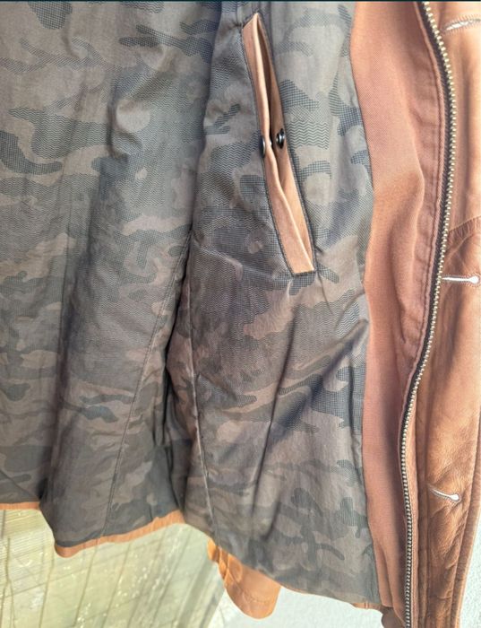 Geaca piele barbati Boss Orange masura 54 IT