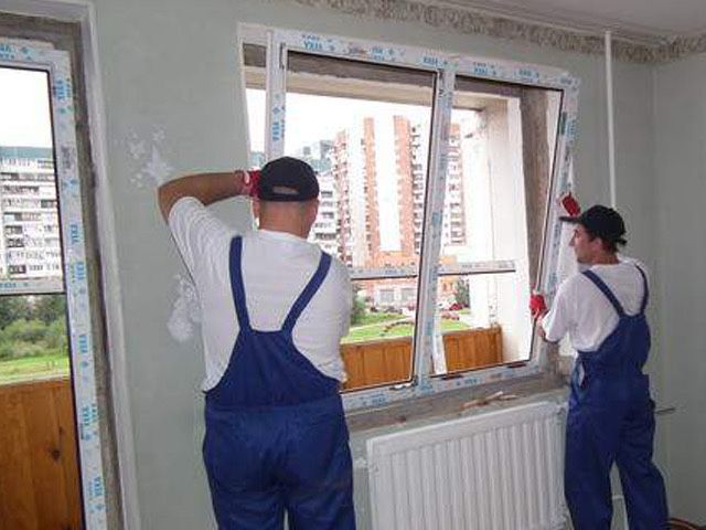 Монтаж пластиковых окон