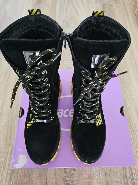 Ghete piele întoarsă damă mr.37.