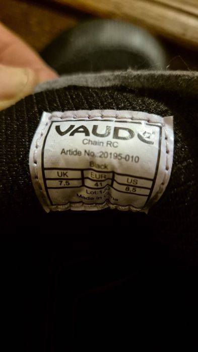 Pantofi de ciclism Vaude – mărimea 41, aproape noi