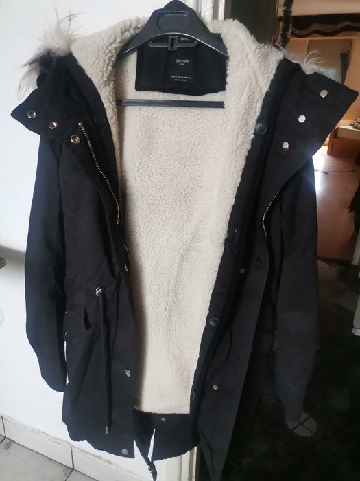 Geaca de blugi îmblănită Berska